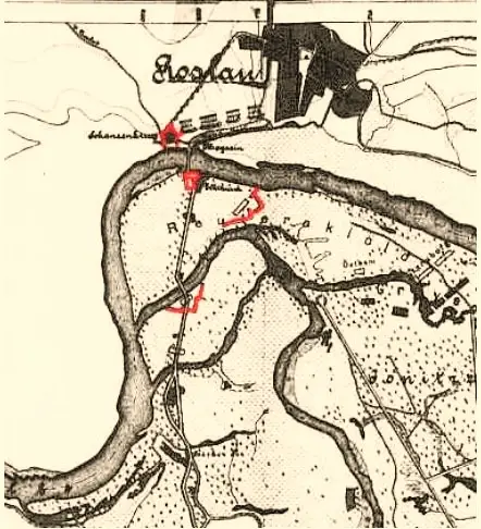 Gefecht an der Roßlauer Brücke 1813