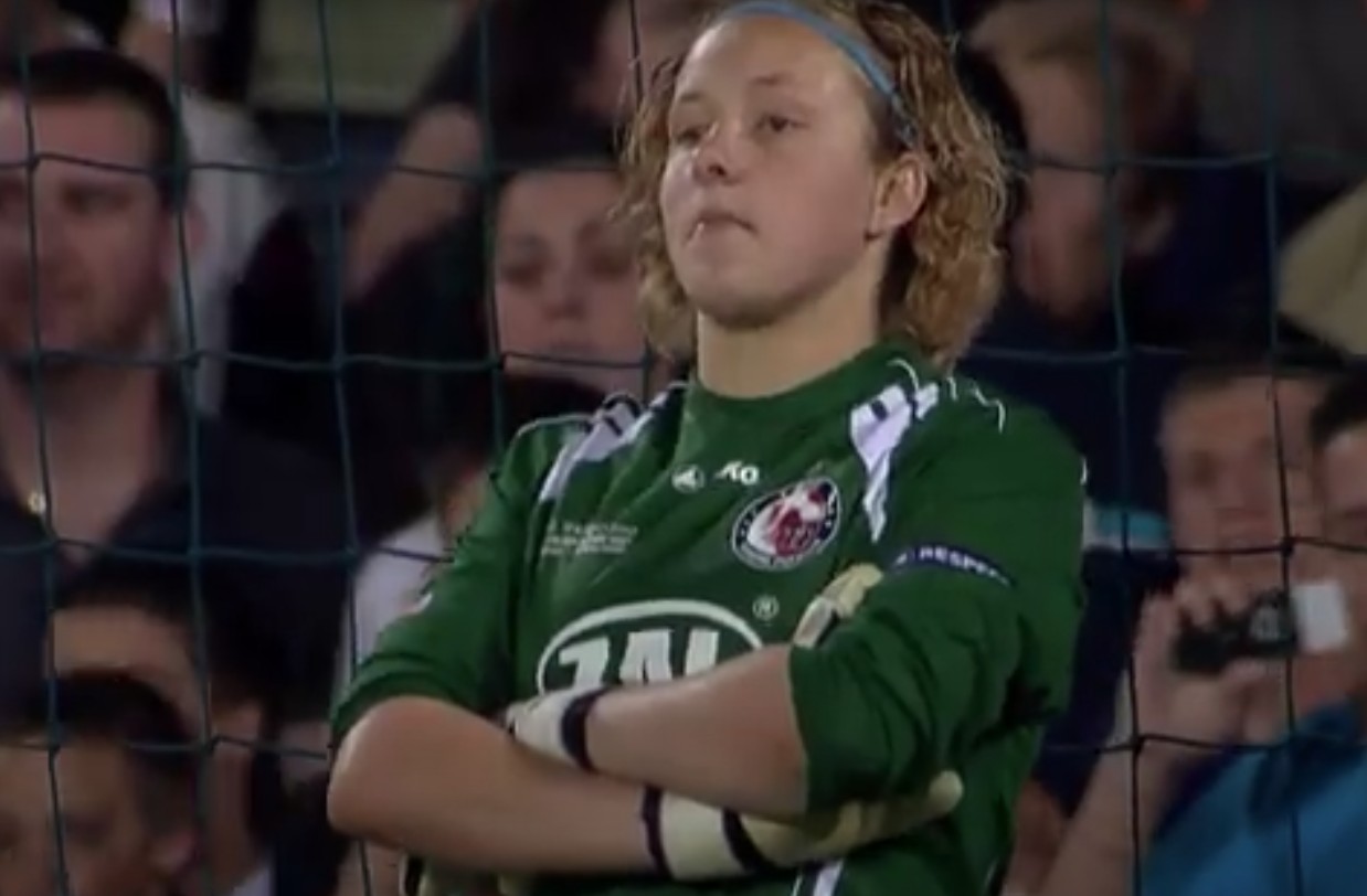 UEFA Frauen Champions League Finale 20.05.2010 Olympique Lyon – 1. FFC Turbine Potsdam mit Herzschlag 11-Meter Finale unter Rosslauer Beteiligung durch „Anna Felicitas Sarholz“