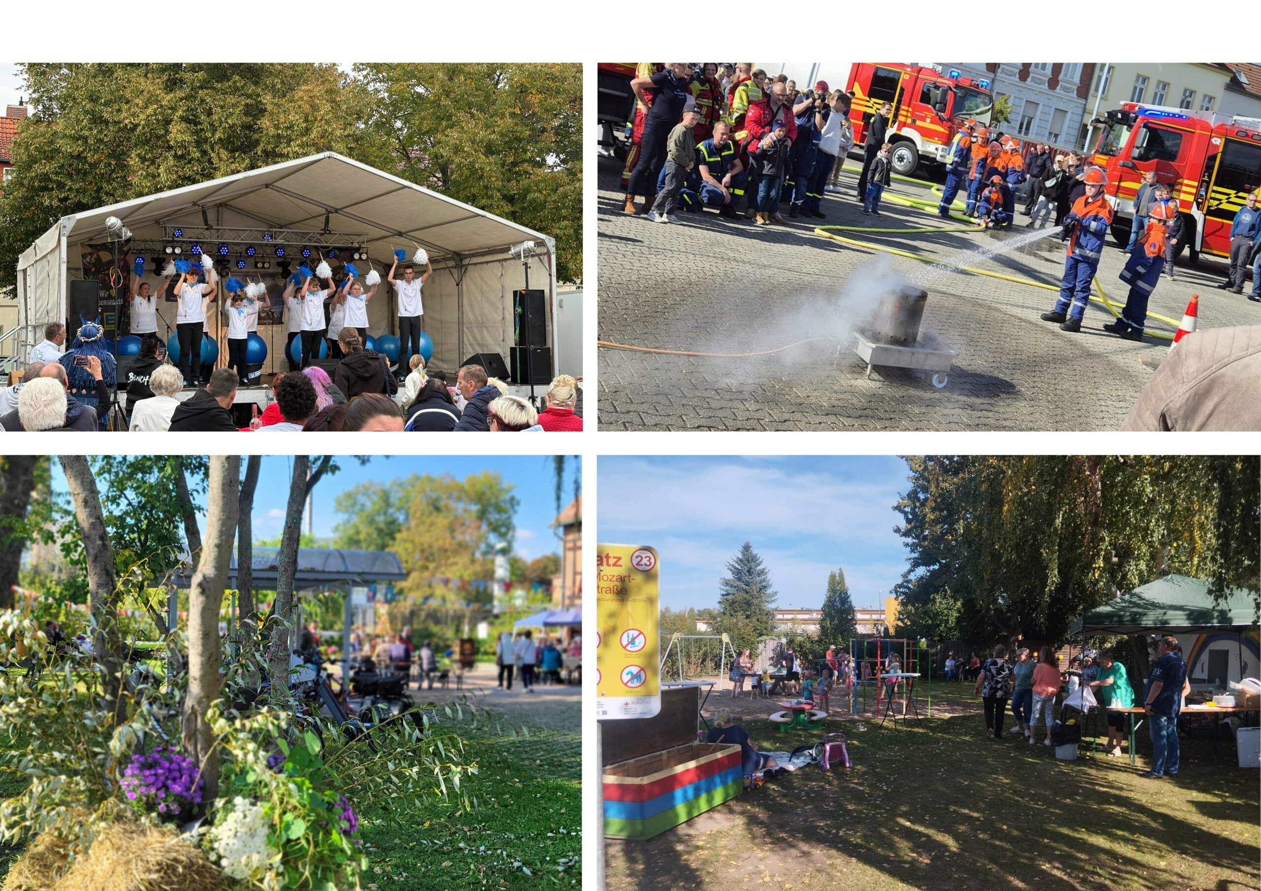 Ereignisreiche Wochen in Roßlau: Feste, Feuerwehr und viel Gemeinschaft