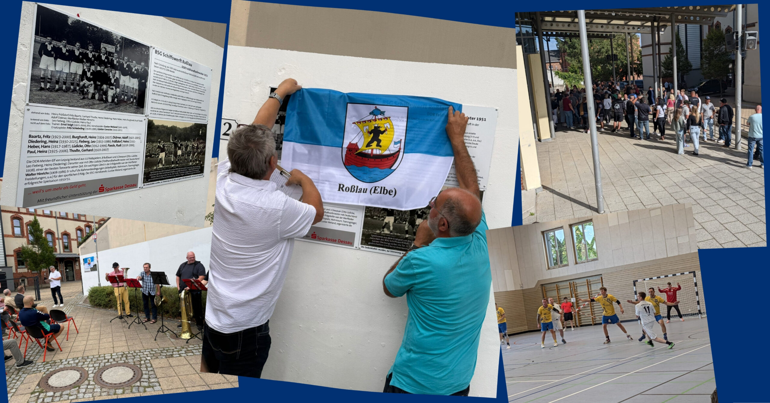 100 Jahre Handballsport in Roßlau – Geschichte trifft Gegenwart